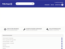 Tablet Screenshot of philiphauge.no